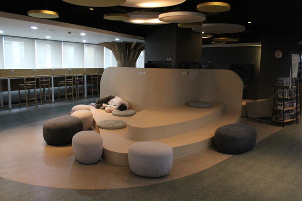 ▲중앙도서관 IF Zone의 모습이다 (사진=권구봉 기자.)