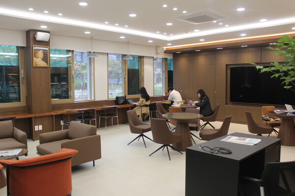 ▲사회과학관 3층 'D-square'의 모습 (사진=권구봉 기자.)