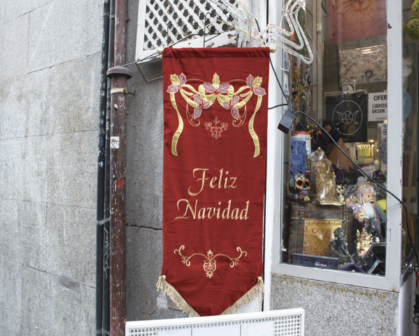 ▲마드리드 곳곳의 크리스마스 장식들 (사진=이민경 기자.)