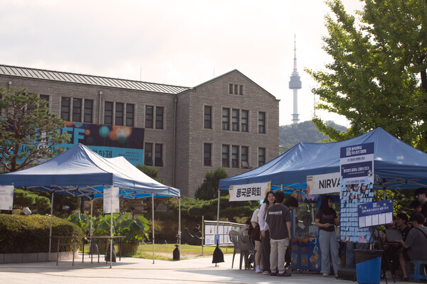 ▲동박이 진행 중인 팔정도 (사진=고아름 기자.)