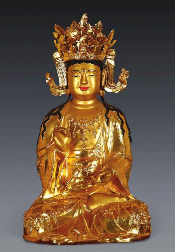 △ 양평 용문사 금동관음보살좌상 (사진= 국가유산청)