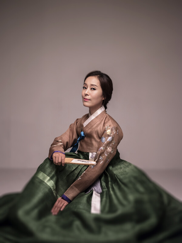 Traditional musician Park becomes a professor in the Department of Korean music.​​​​​​​​​​​​​​/Photography provided by Park Ae-ri