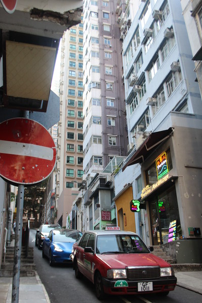 ▲홍콩 도심 길거리 모습 (사진=권구봉 기자.)