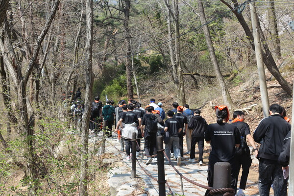 ▲북한산 초입 (사진=권구봉 기자.)