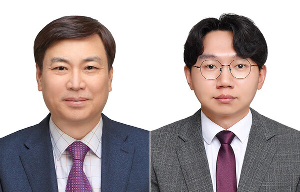 ▲우리대학 임중연 교수(왼)와 김영성 CRC선도연구센터 연구교수 (사진제공=동국대학교.)