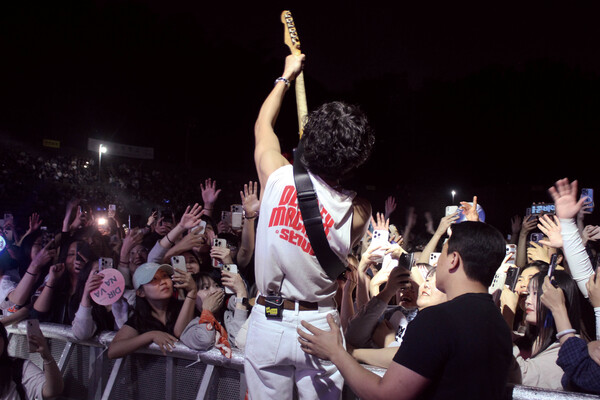 ▲2025 봄 대동제 ‘씨엔블루’ (사진=김지은 수습기자.)