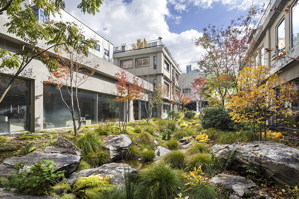 △ 정원도시로의 결절점 (사진=아모레 성수)