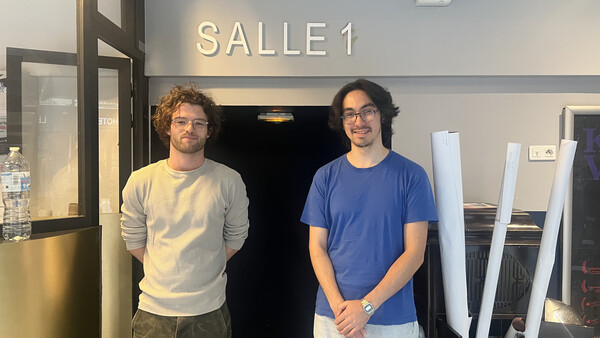 △ 사진= Les 3 Luxembourg 직원 왼쪽부터 아서(Arthur), 휴고(Hugo)