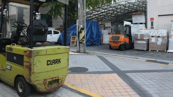 ▲대학가에 위치한 인쇄소 (사진=유영아 수습기자.)